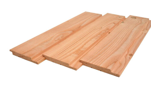 22 x 150mm Douglas channelsiding (netto werkend 127mm)