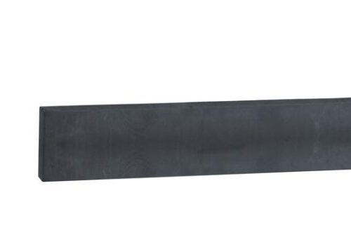 Betonplaat glad 3,4x24,0xcm lengte 184cm, antraciet ongecoat
