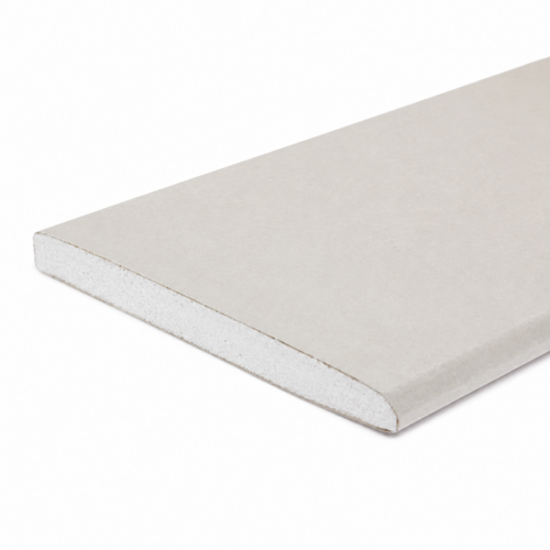 Gipsplaat met afgeschuinde kant dik 12.5mm